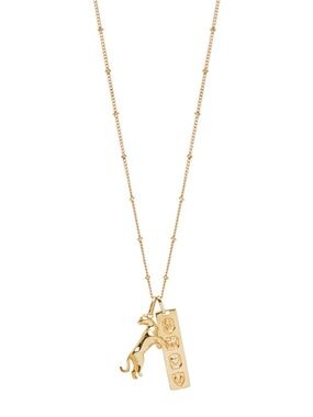 Spell & The Gypsy Wild Love Gold Panther Pendant Necklace
